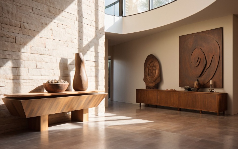 Modernes Innenarchitektur-Design von Winkel